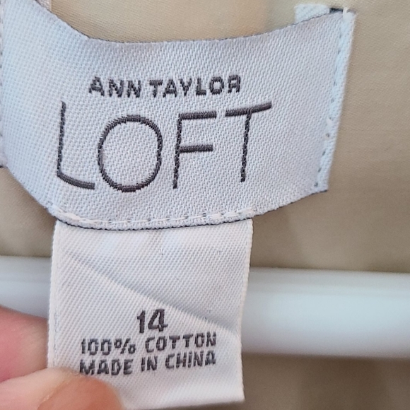 Casual Loft Size 14 Shirt Dress - Picture 3 of 10